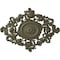 Ekena Millwork Katheryn Ceiling Medallion, Hand-Painted Spartan Stone, 22 1/2"W x 30 3/8"H x 1 1/2"P CM30KTSSF - alternate 1